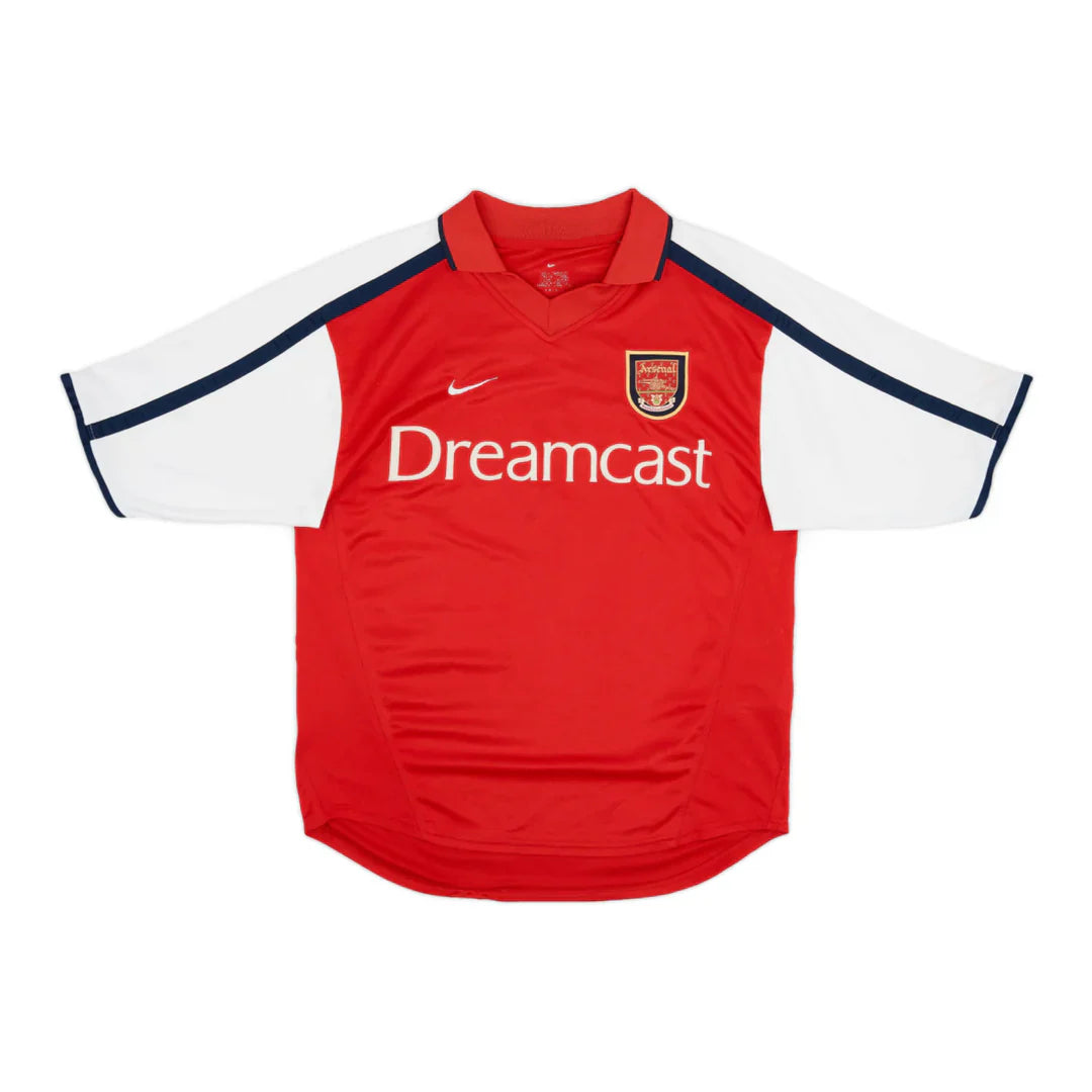 Maillot domicile d'Arsenal FC 2000-02