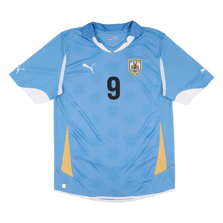 Maillot domicile de l'Uruguay 2010