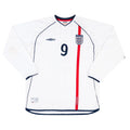 2002 England Home Long Sleeve
