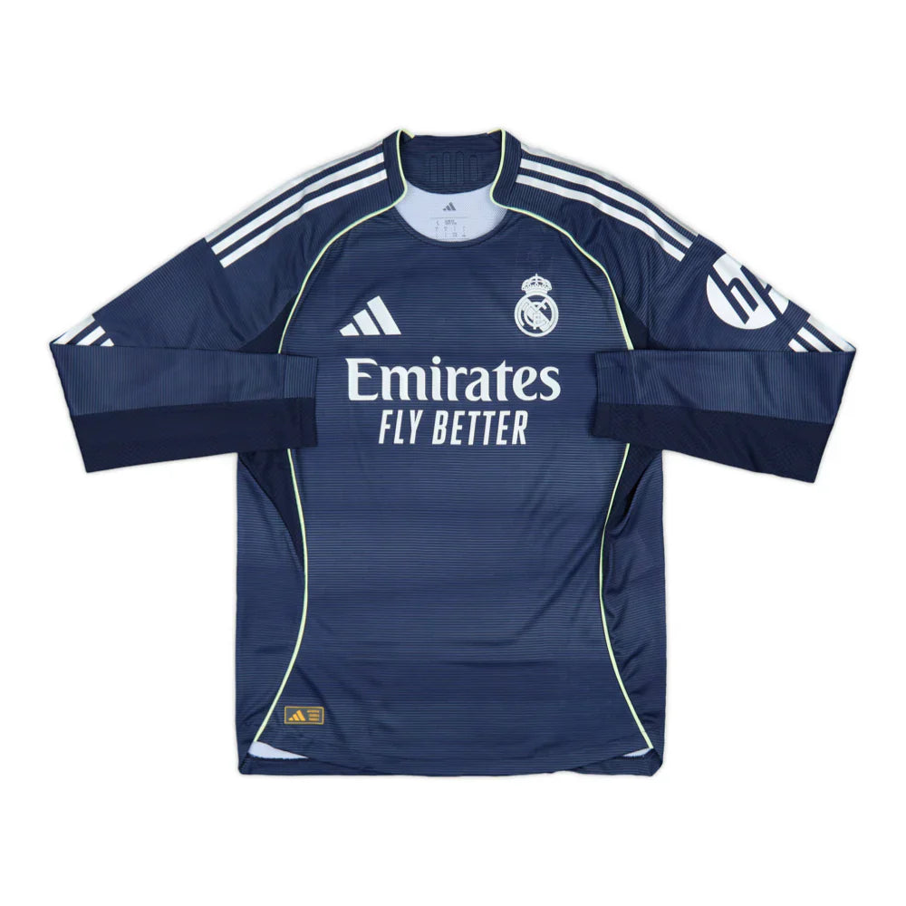 Maillot Extérieur Manches Longues Real Madrid CF 2025-26