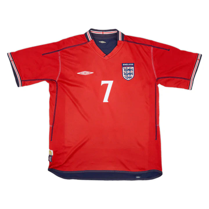 Maillot extérieur Angleterre 2002