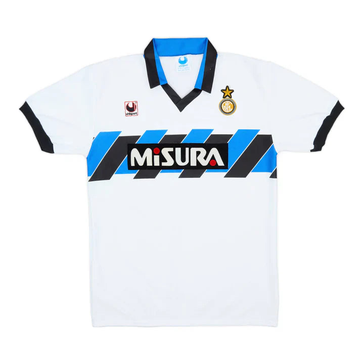 Maillot extérieur 1990-91 de l'Inter Milan