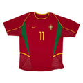 Maillot domicile Portugal 2002