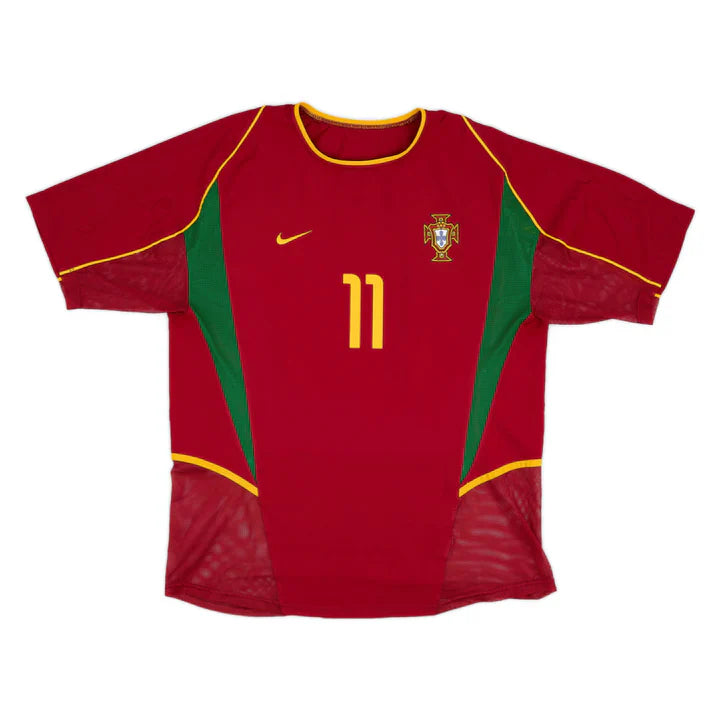 Maillot domicile Portugal 2002