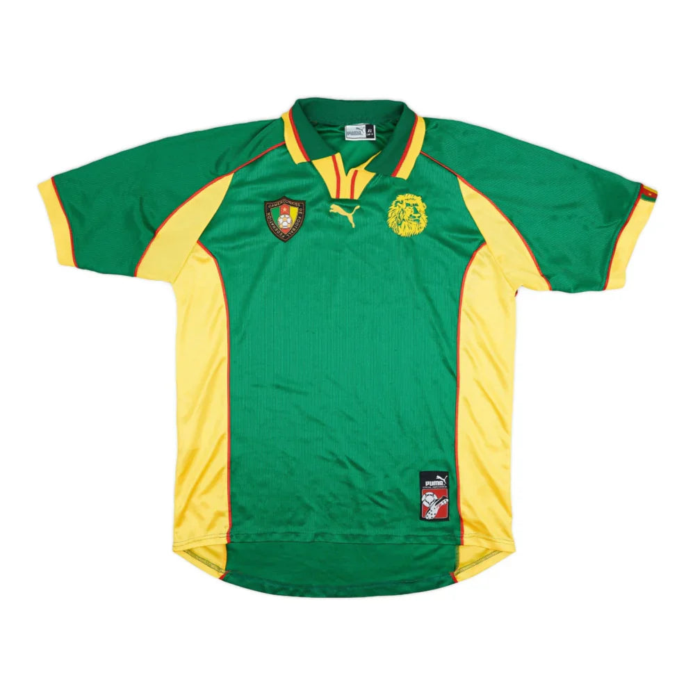 Maillot domicile Cameroun 1998