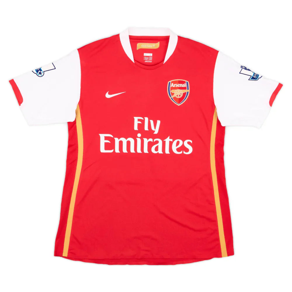 Maillot domicile du Arsenal FC 2006-08