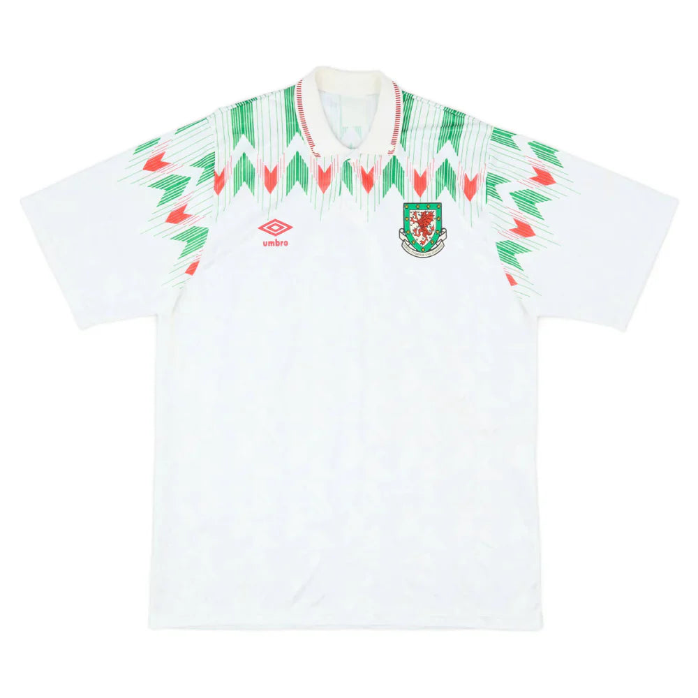 Maillot extérieur Pays de Galles 1990-1992