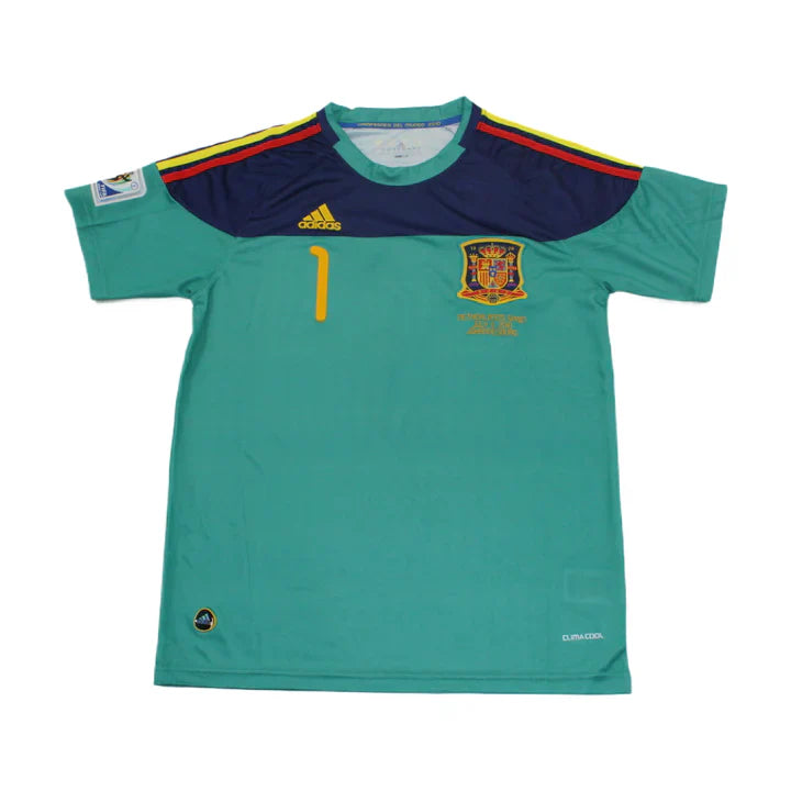 Maillot de gardien de but Espagne 2010