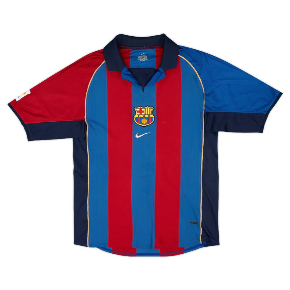 Maillot Domicile FC Barcelone 2001-02