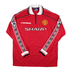1998-00 Manchester United FC Home Long Sleeve