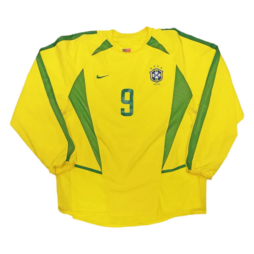 Maillot domicile manches longues Brésil 2002
