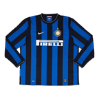 2009-10 FC Internazionale Milano Home Long Sleeve