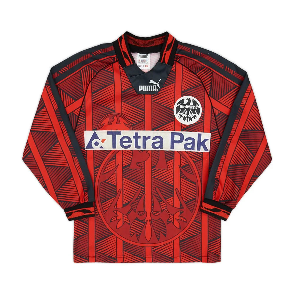 1995-96 Eintracht Frankfurt Maillot domicile manches longues
