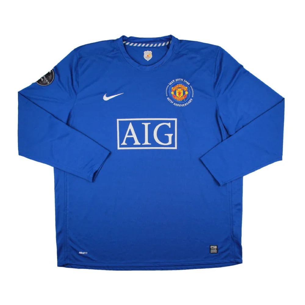 Maillot Third Manchester United Manches Longues 2008-09