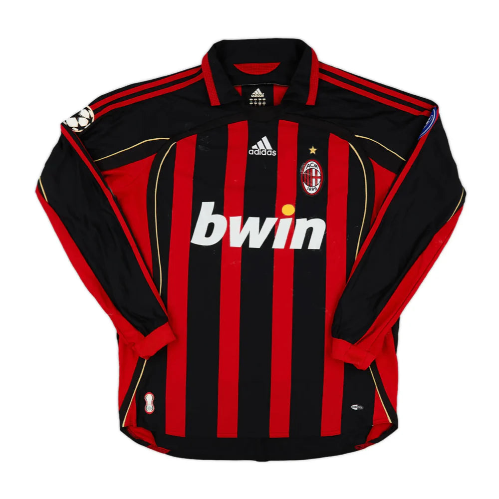 Maillot domicile manches longues AC Milan 2006-07