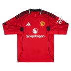 2025-26 Manchester United FC Home Long Sleeve