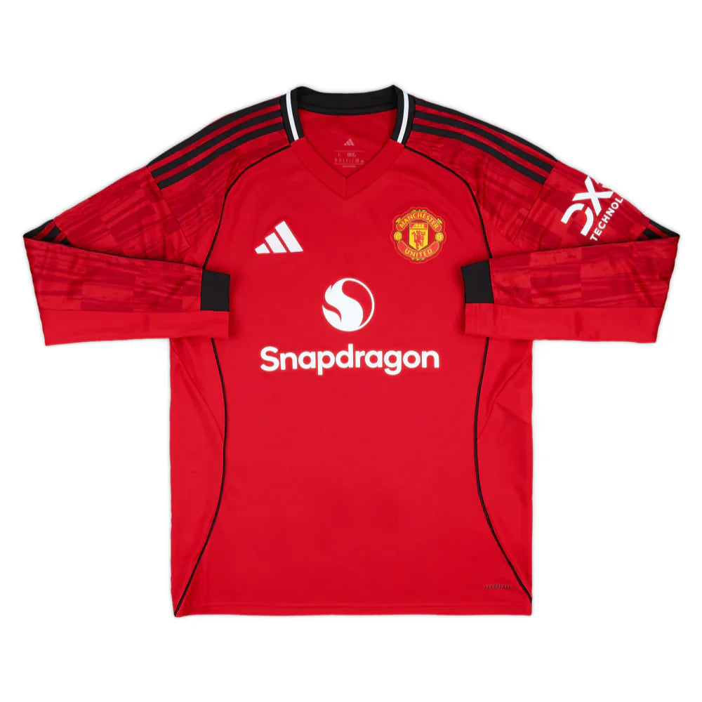 Maillot domicile à manches longues Manchester United FC 2025-26