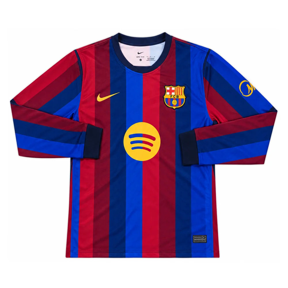2026-27 FC Barcelona Home Long Sleeve