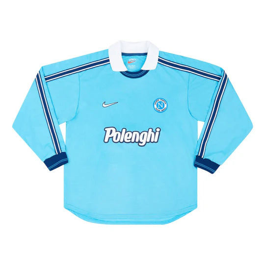 1998-99 SSC Napoli Home Long Sleeve