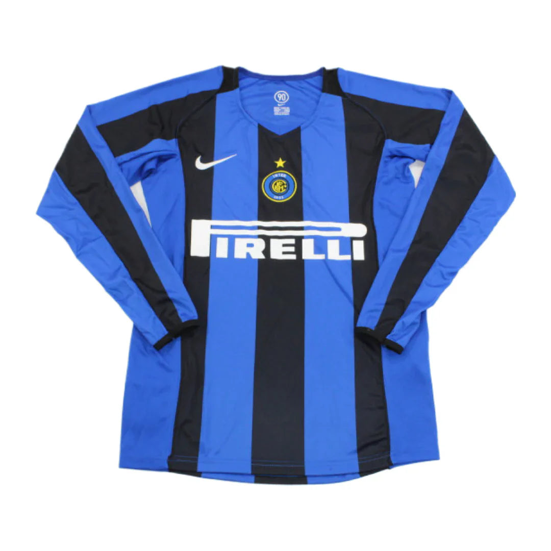 Maillot Domicile Manches Longues FC Internazionale Milano 2004-05