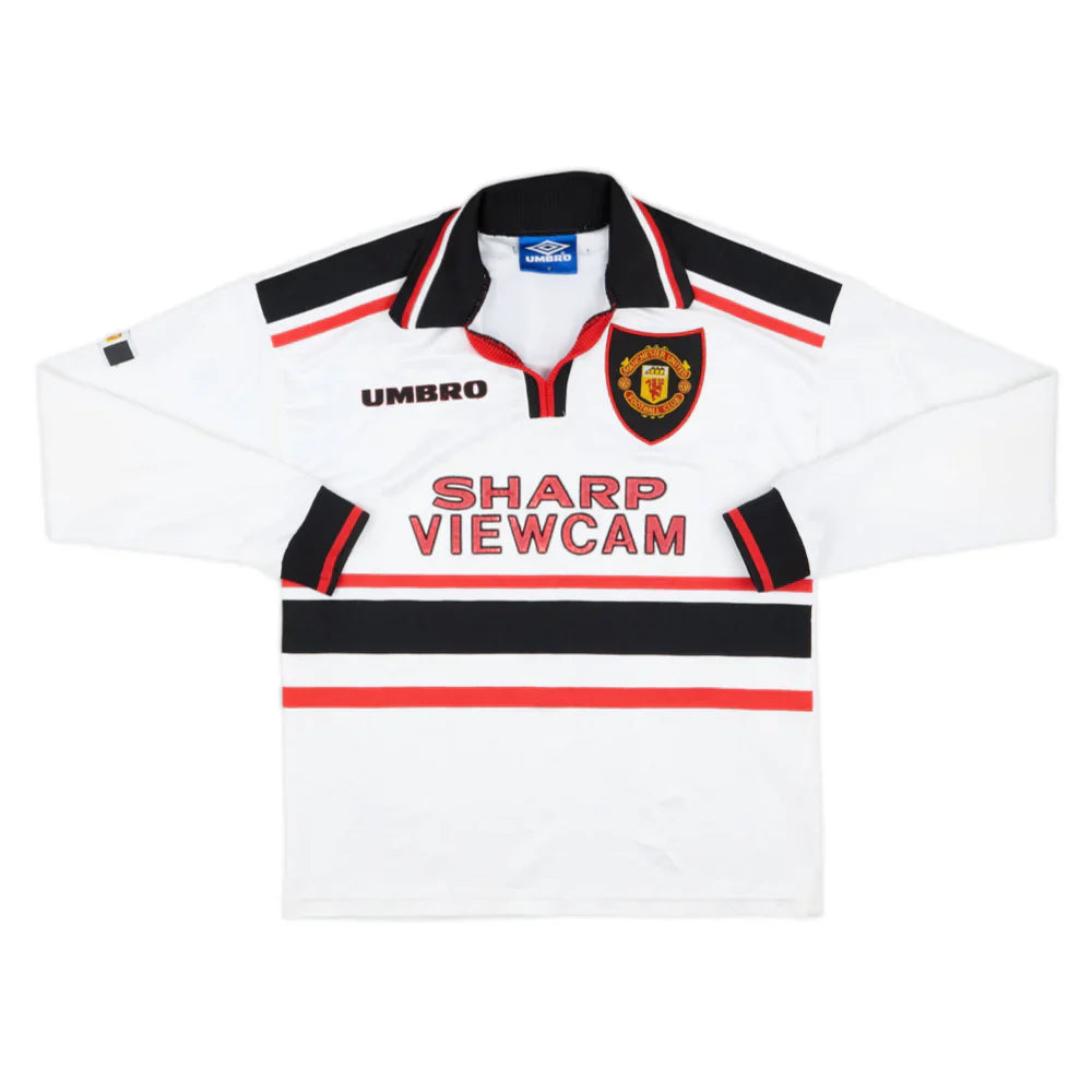 Maillot Manches Longues Manchester United FC Extérieur 1998-99