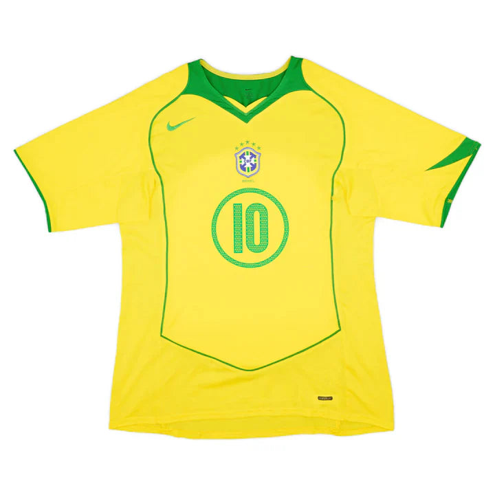 Maillot domicile du Brésil 2004