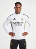 2025/2026 REAL MADRID WHITE AND BLACK TRACKSUIT