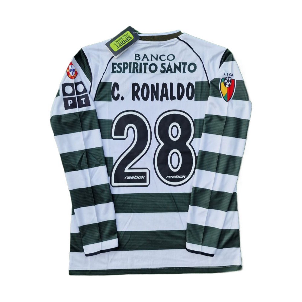 2002-03 Sporting Cp Home Long Sleeve