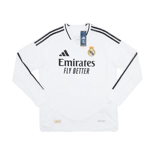 2024-25 Real Madrid CF Home Long Sleeve