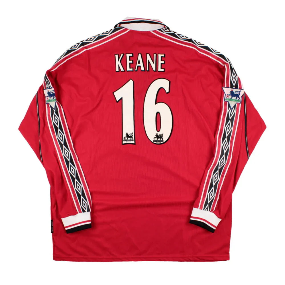 Maillot domicile manches longues Manchester United FC 1998-00