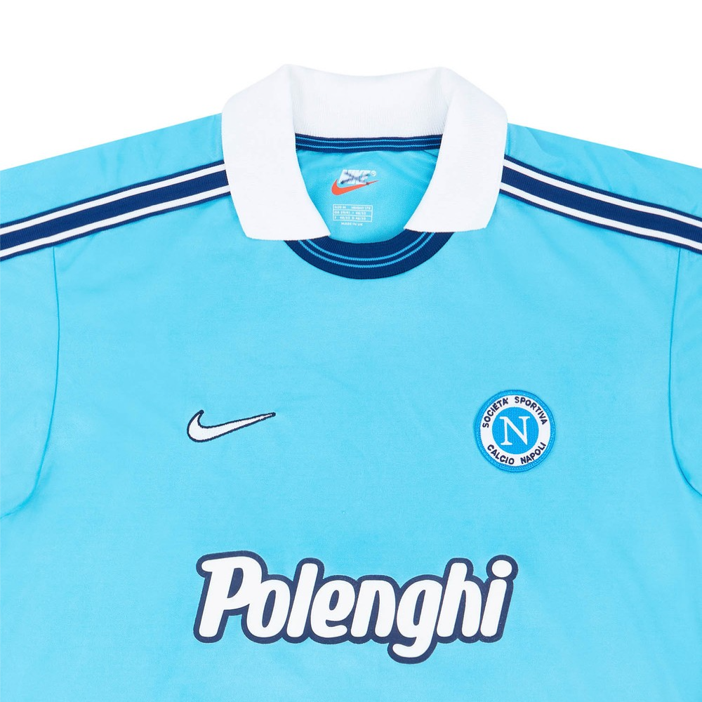 1998-99 Ssc Napoli Home Long Sleeve