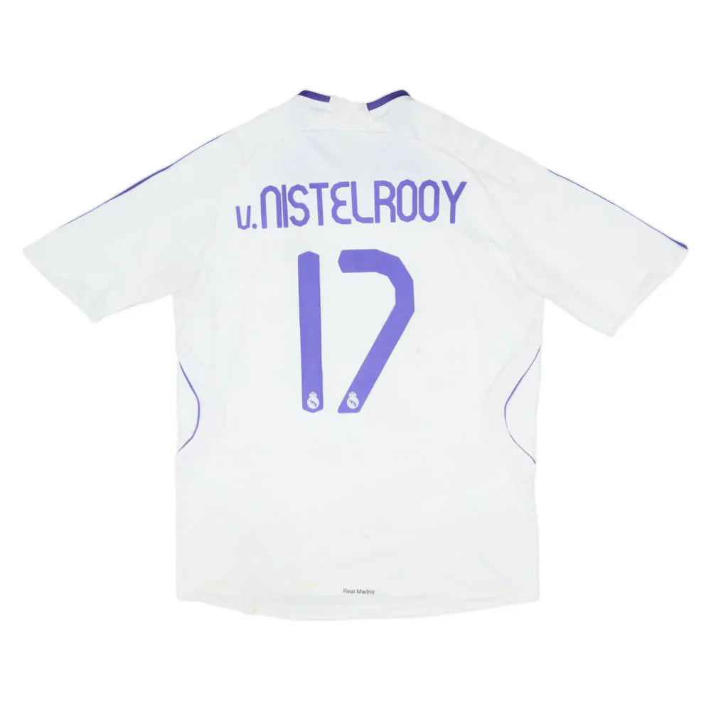 Maillot domicile du Real Madrid 2007-08