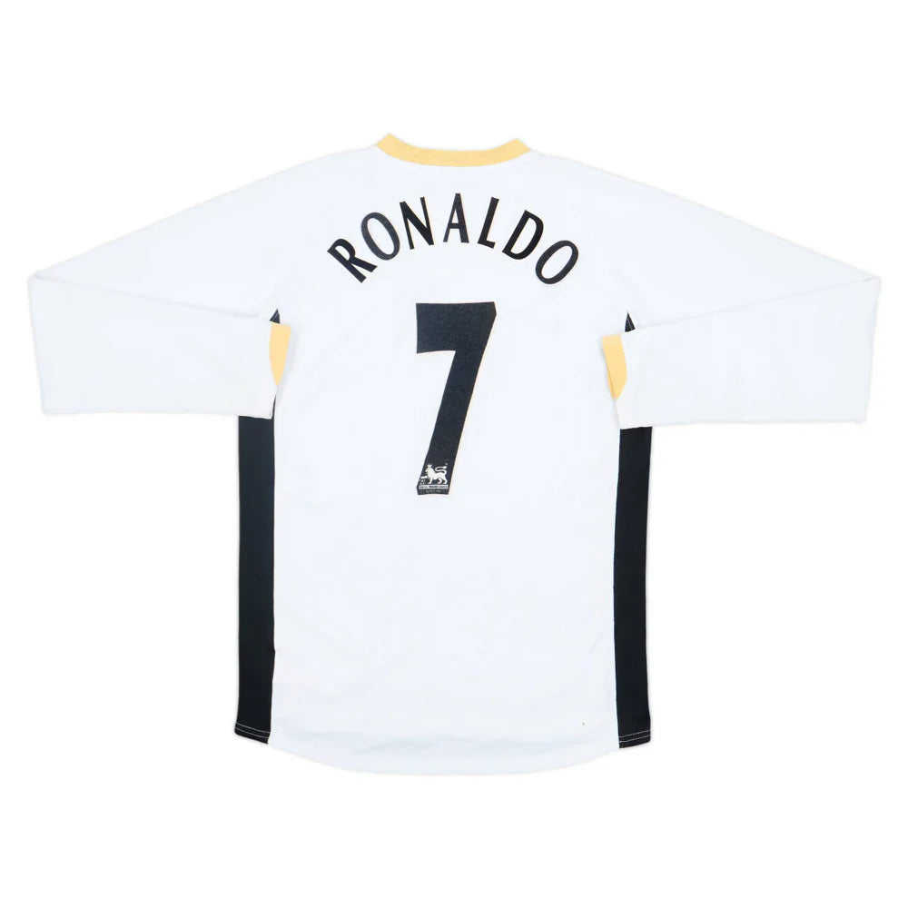 2006-08 Manchester United FC Deuxième tenue Manches longues
