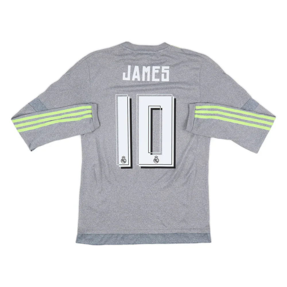 Maillot Extérieur Manche Longue Real Madrid CF 2015-16