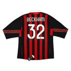 2009-10 AC Milan Home Long Sleeve