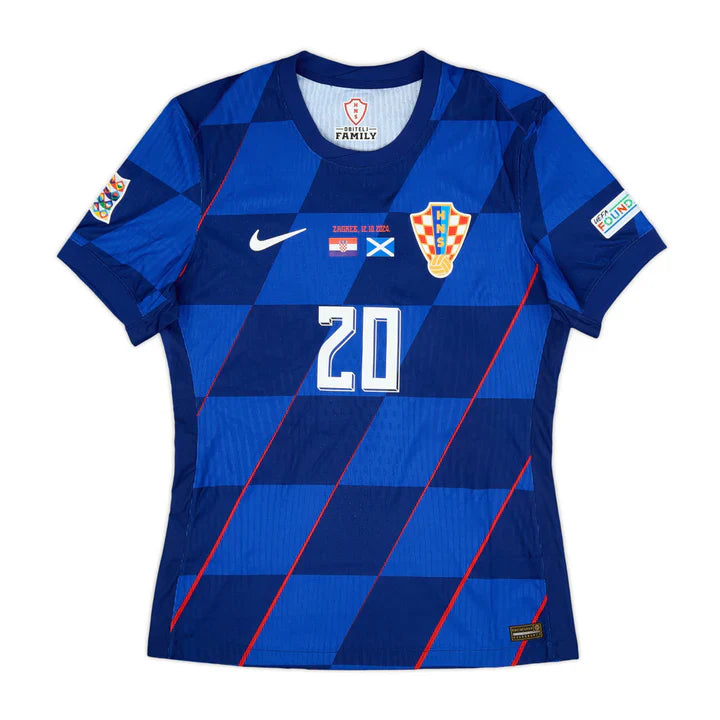 Maillot Extérieur Croatie 2024