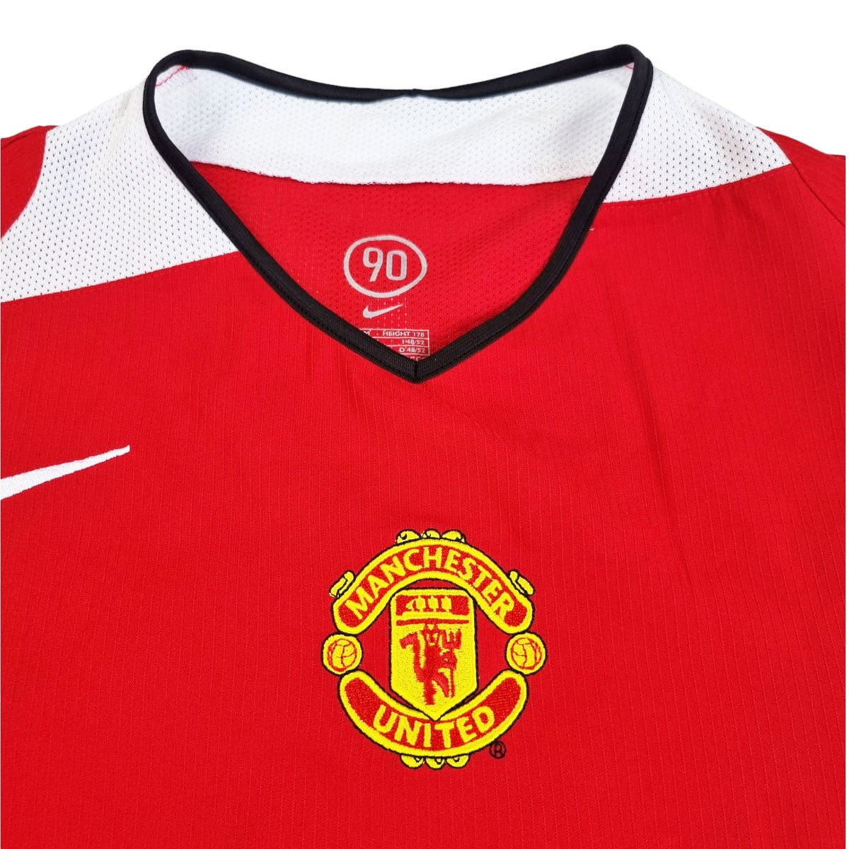2004-06 Manchester United FC Home Long Sleeve