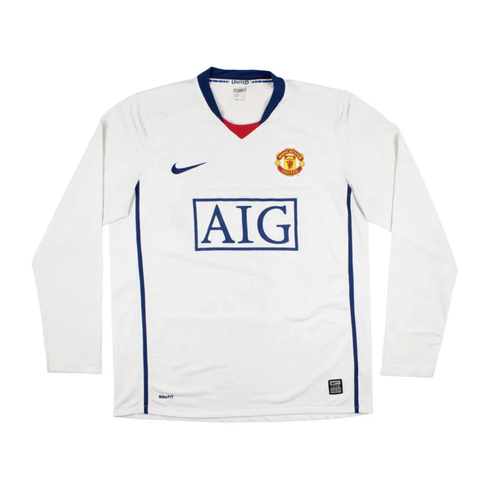 Maillot Extérieur Manche Longue Manchester United 2008-09