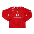 2004-06 Manchester United FC Home Long Sleeve