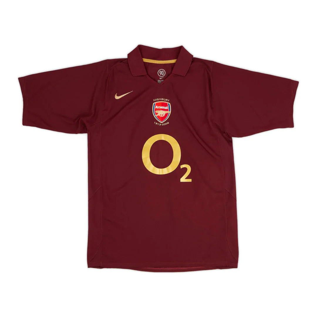 Maillot domicile Arsenal FC 2005-06