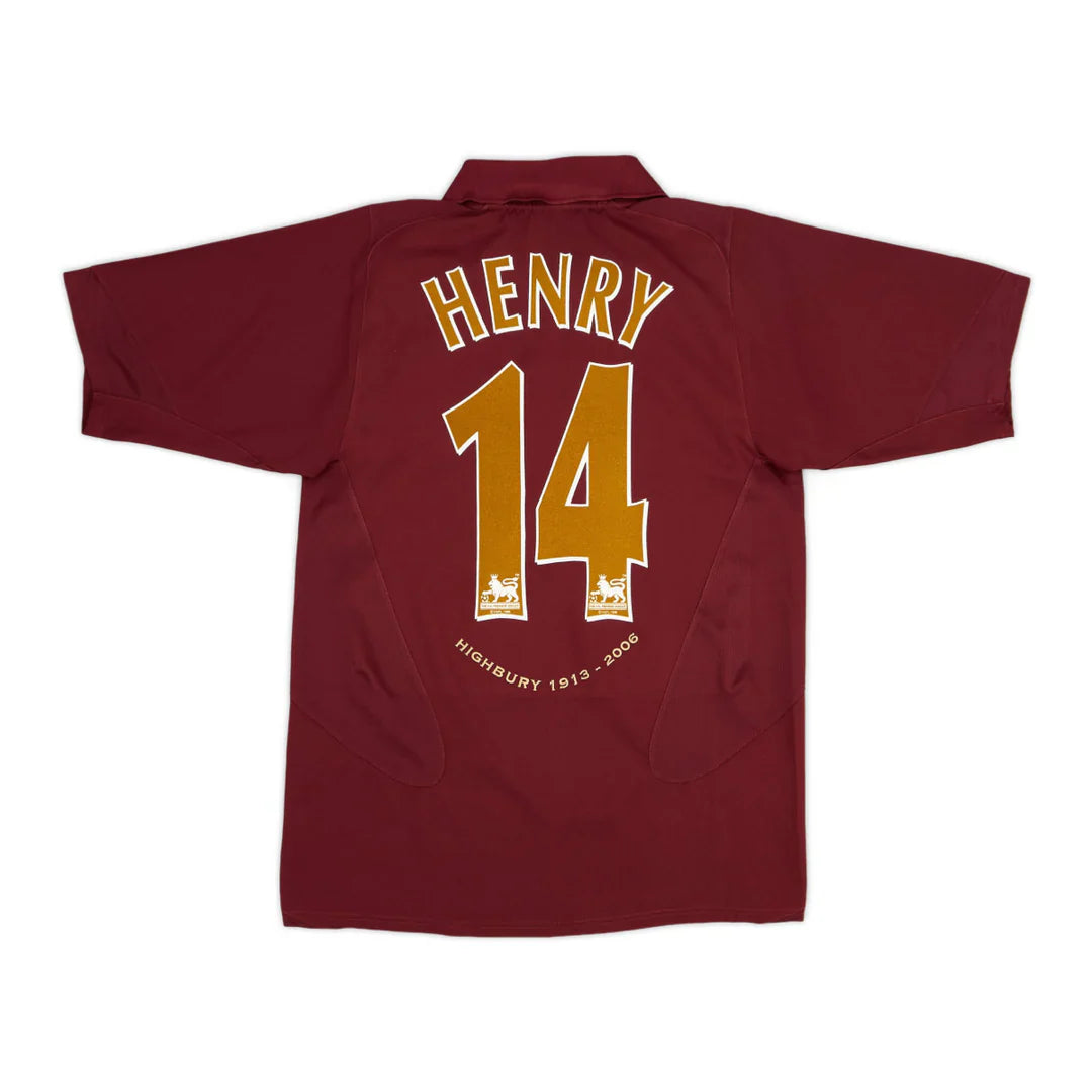 Maillot domicile Arsenal FC 2005-06