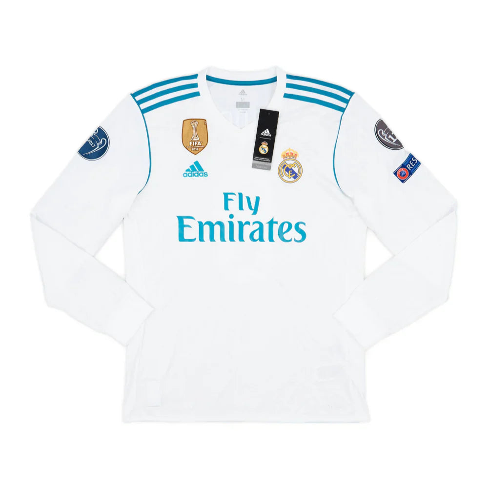 Maillot domicile 2017-18 Real Madrid CF manches longues