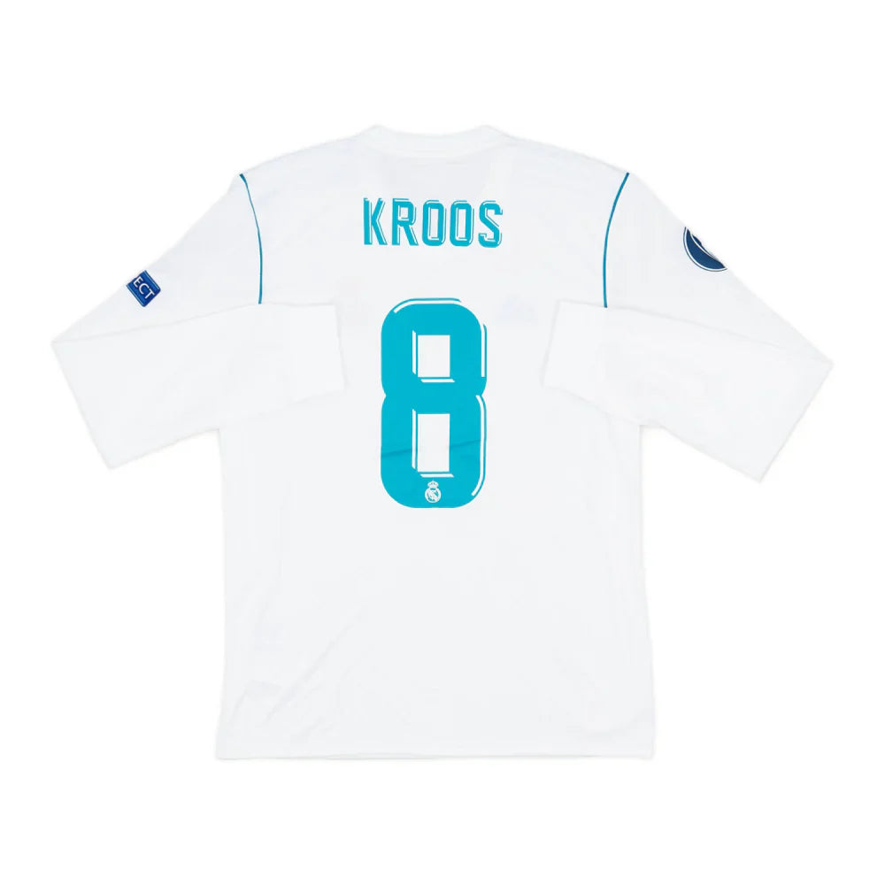Maillot domicile 2017-18 Real Madrid CF manches longues