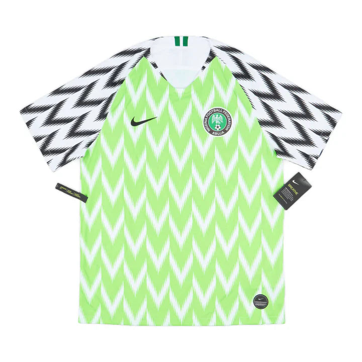 Maillot domicile Nigéria 2018