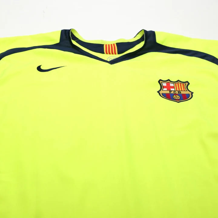 2005-06 FC Barcelona Away Long Sleeve