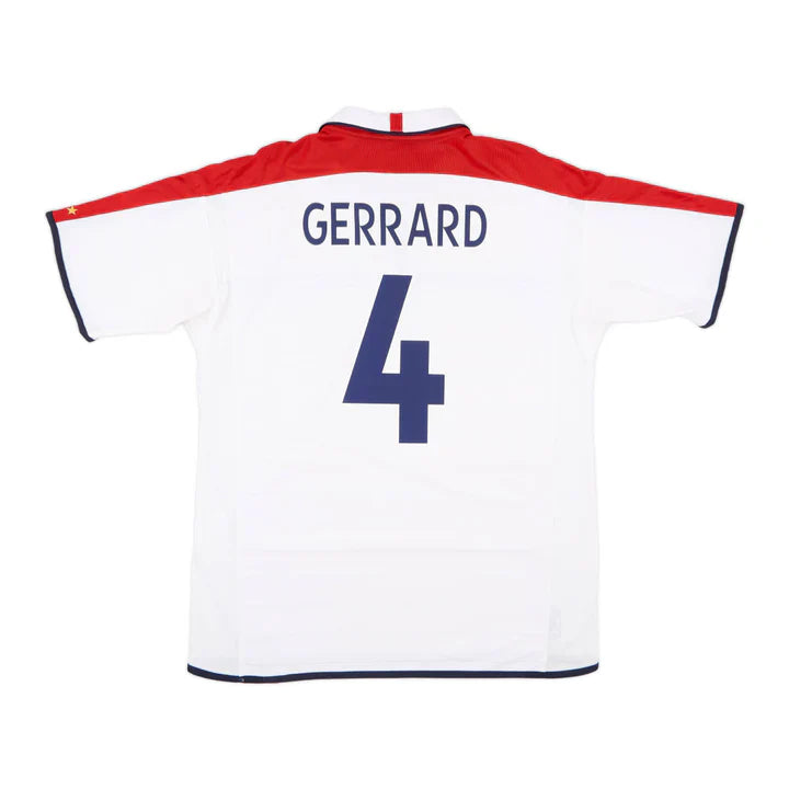 Maillot Domicile Angleterre 2004