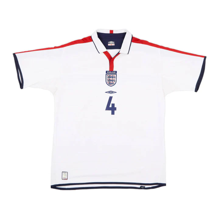 Maillot Domicile Angleterre 2004