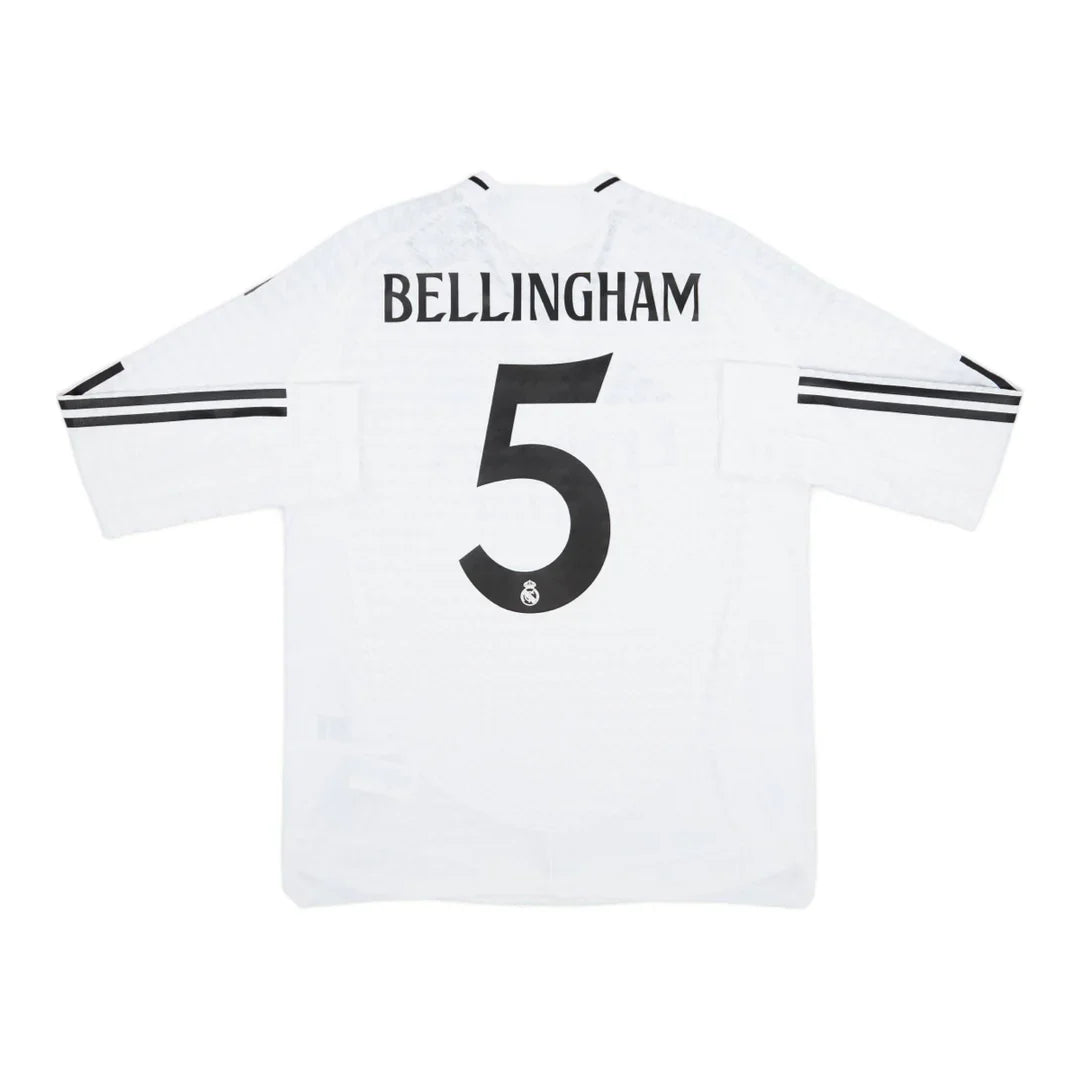 2024-25 Real Madrid CF Long Sleeve Home Shirt