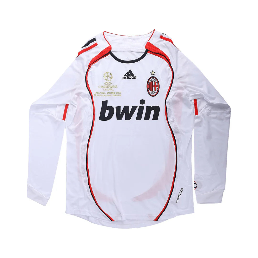 Maillot Extérieur AC Milan Manches Longues 2007-08