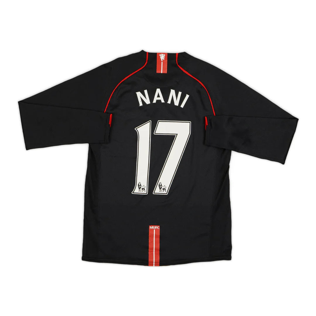 Maillot extérieur Manchester United manches longues 2007-08